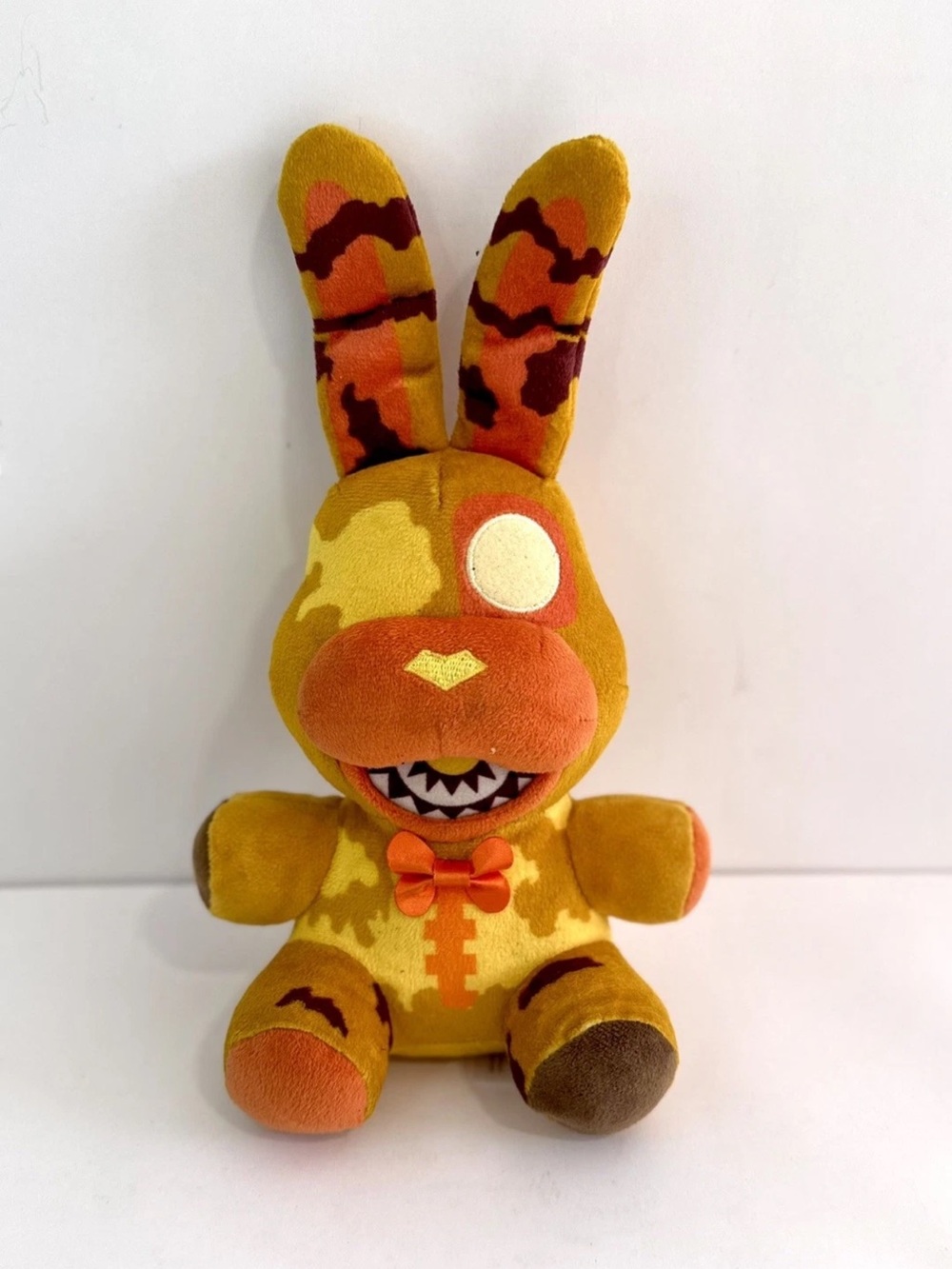 Funko Orange & Yellow Camo Bunny Plush